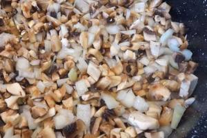 Гнізда з фаршу з грибами інгредієнти 2