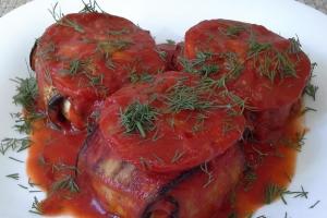 Котлети з баклажанами і помідорами інгредієнти