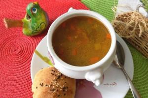 Пісний суп з нутом інгредієнти 12