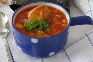 Томатний суп з кроликом і нутом інгредієнти 13
