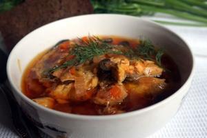 Рибний суп з овочами інгредієнти 1