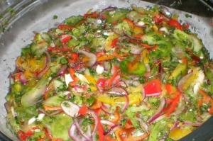 Закарпатський салат "Утилізація врожаю" інгредієнти 4