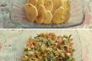 Картопля з капустою і куркою інгредієнти 5