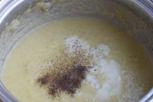 Суп-пюре з брокколі і яблуком інгредієнти 5