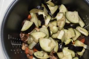 Овочеве рагу з грибами і квасолею інгредієнти 6