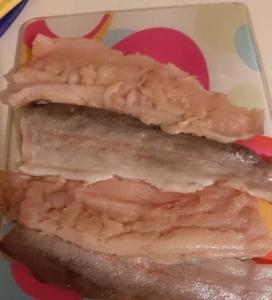 Біла риба, тушкована на грибах і вершках інгредієнти 6