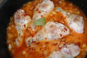 Курка в вершково-томатному соусі інгредієнти 7
