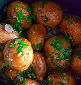 Ароматна картопля з базиліком інгредієнти 7
