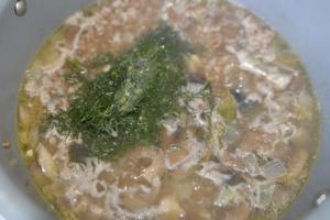 Пісний гречаний суп з грибами інгредієнти 8
